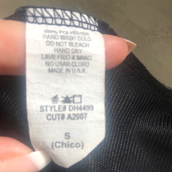 Black dress with belt loops - Picture 5 of 5